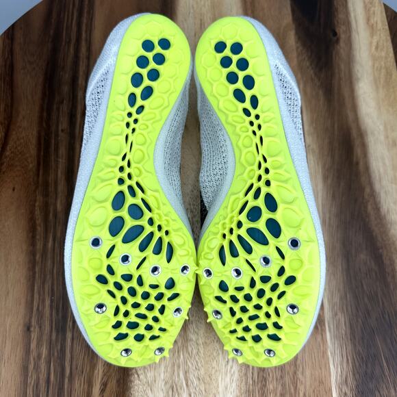 Nike Zoom Superfly Elite 2 Men\'s 8.5 Flyknit White Track Spikes FZ9662-100 main image 4